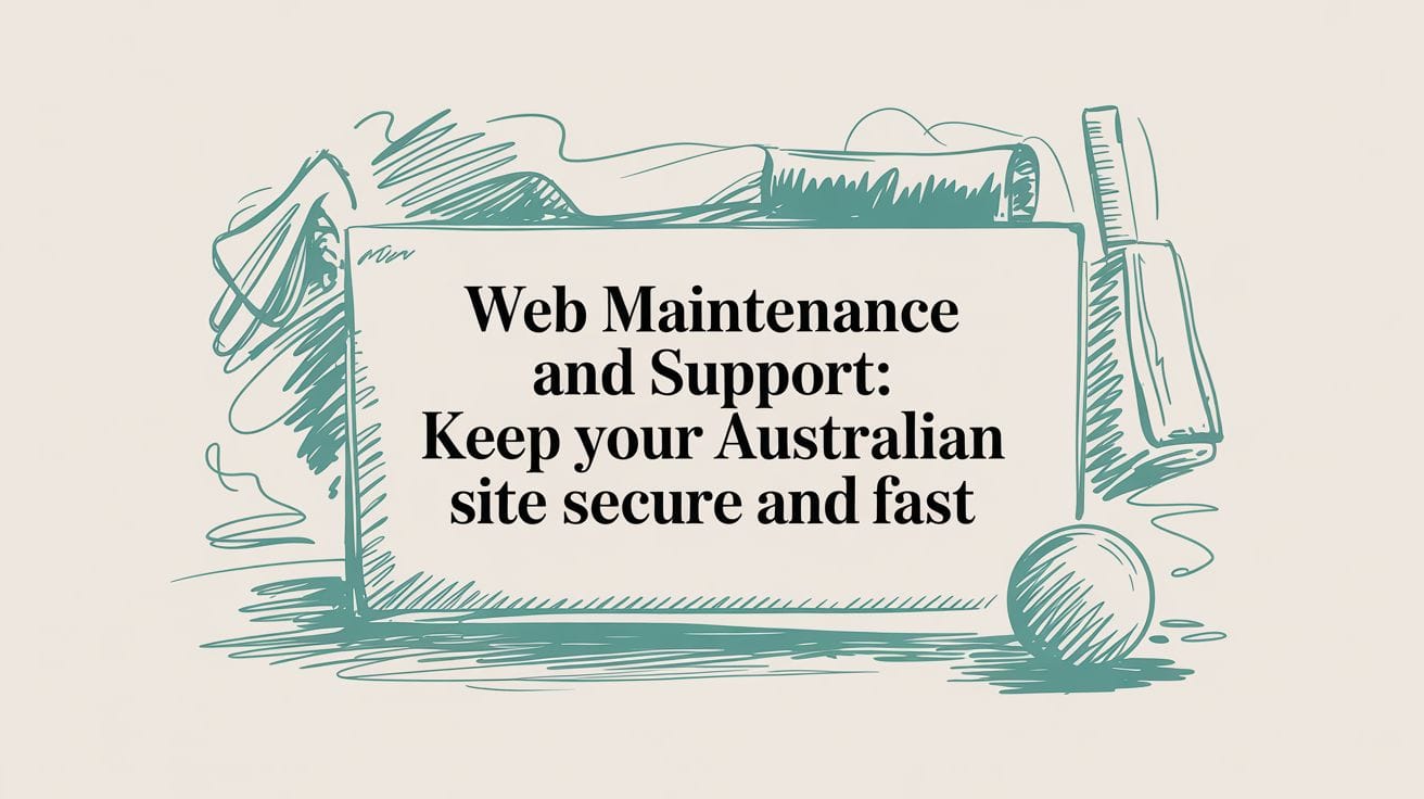 Web Maintenance and Support: Keep Your Australian Site Secure and Fast