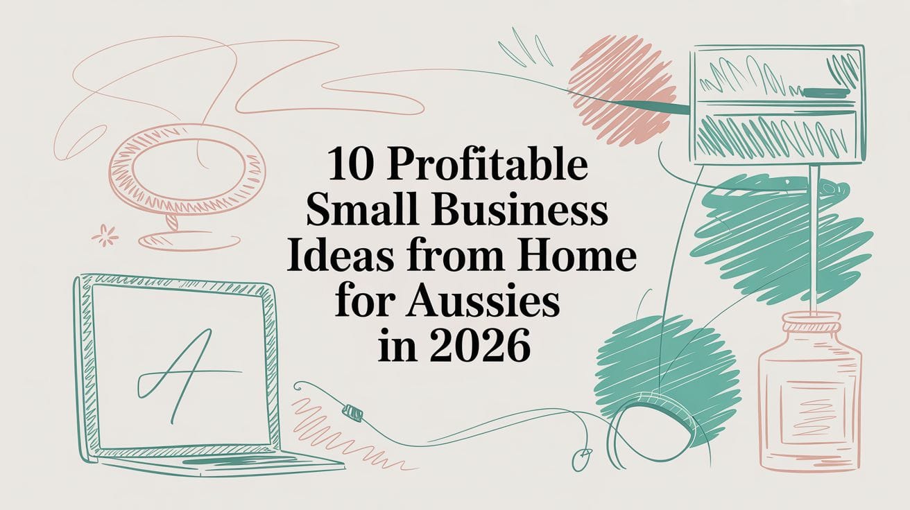 10 Profitable Small Business Ideas From Home for Aussies in 2026