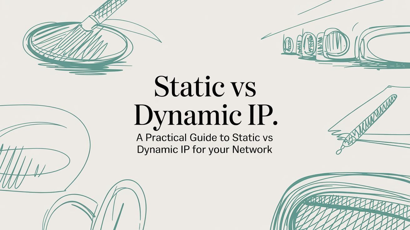 Static vs Dynamic IP: A Practical Guide to static vs dynamic ip for Your Network