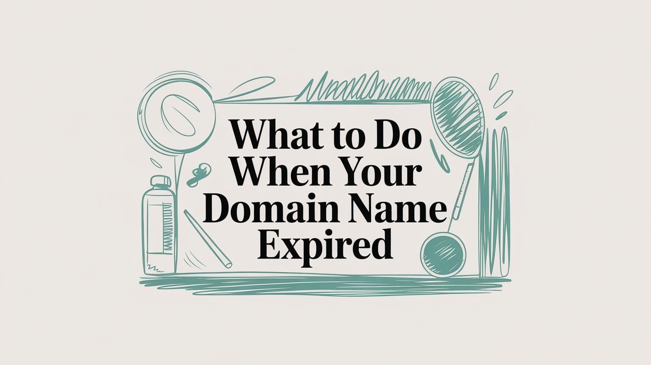 What to Do When Your Domain Name Expired
