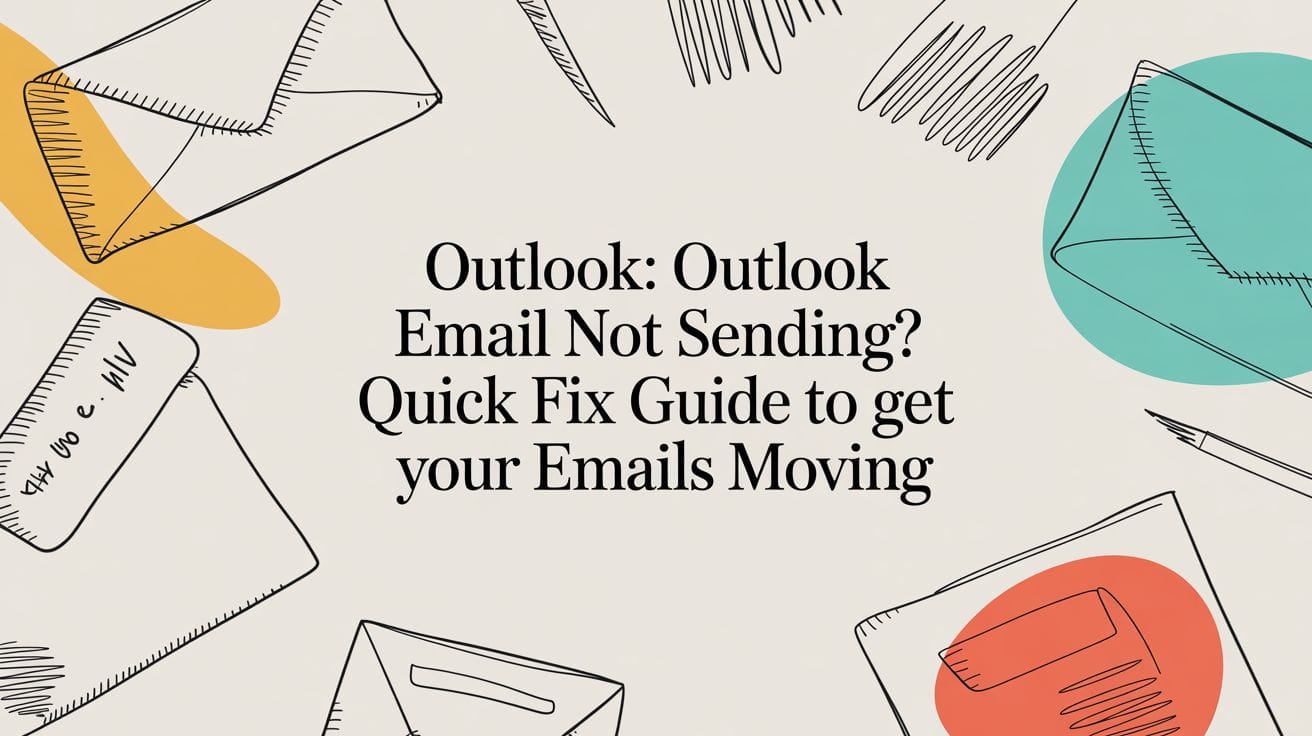 Outlook: outlook email not sending? Quick Fix Guide to Get Your Emails Moving