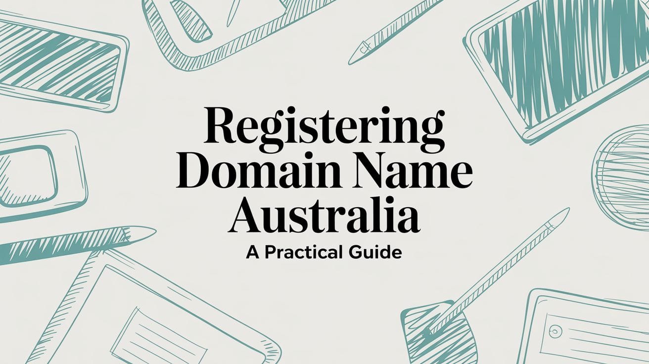 Registering Domain Name Australia A Practical Guide