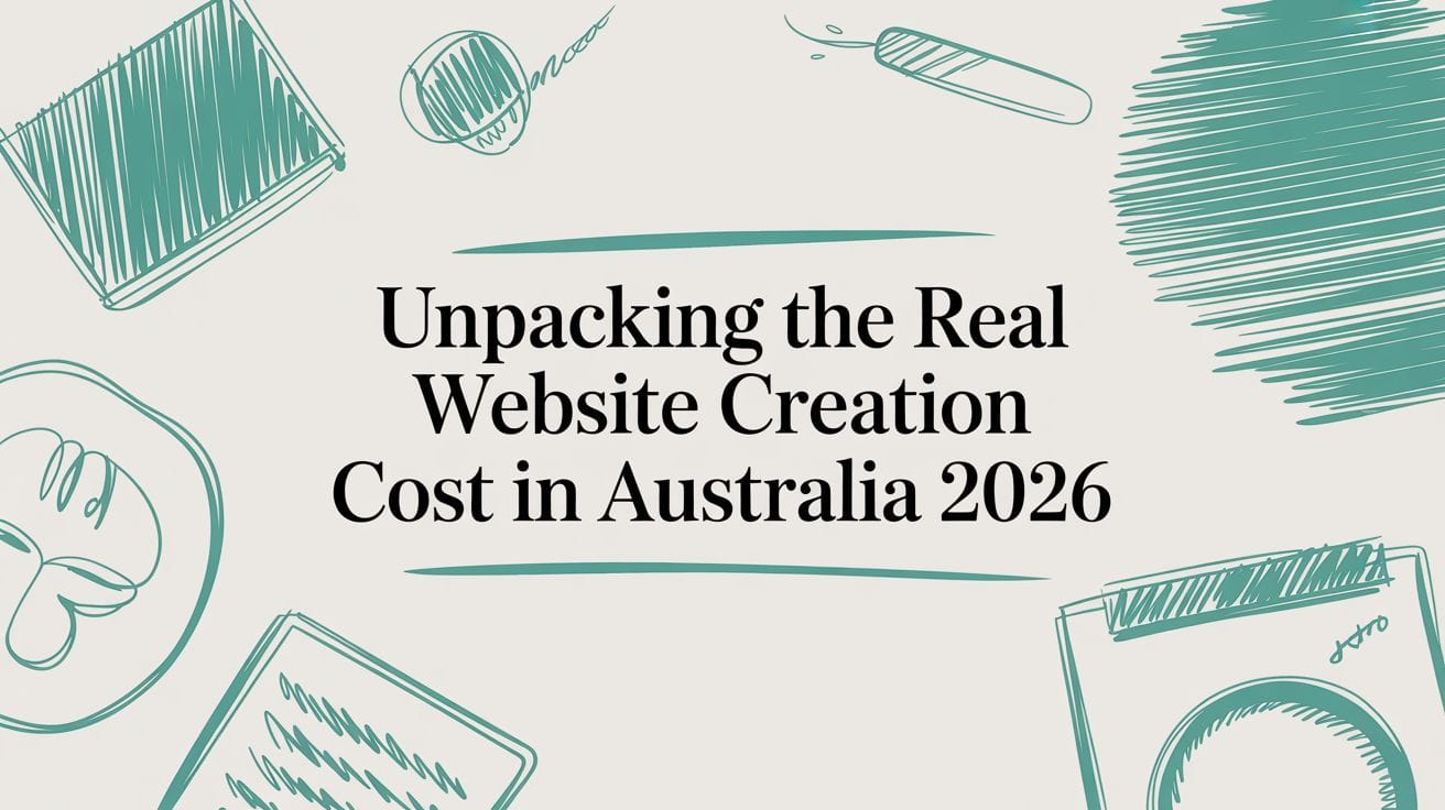 Unpacking the Real Website Creation Cost in Australia 2026