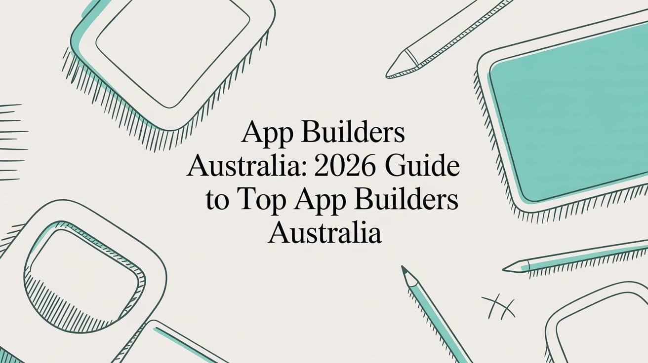 App Builders Australia: 2026 Guide to Top app builders australia
