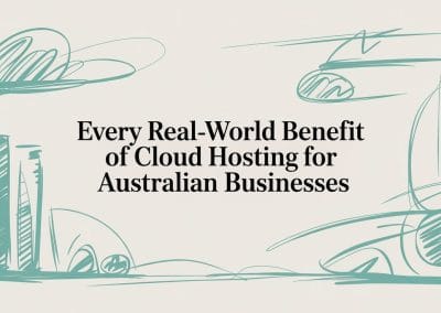 Every Real-World Benefit of Cloud Hosting for Australian Businesses 2 Benefit of cloud hosting informational poster