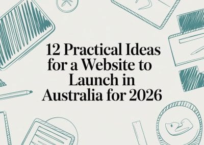 12 Practical Ideas for a Website to Launch in Australia for 2026 5 Ideas for a website office sketches