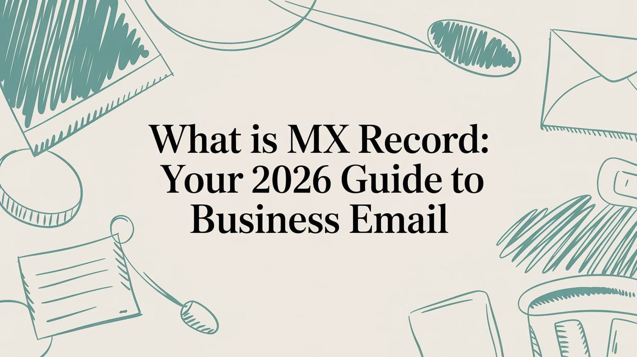 What is an MX Record: Your 2026 Guide to Business Email