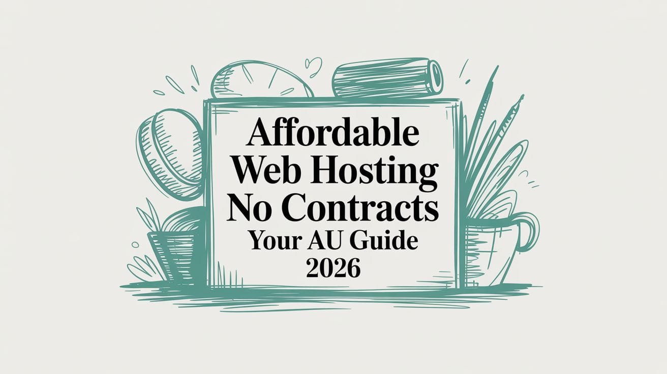 Affordable Web Hosting No Contracts Your AU Guide 2026