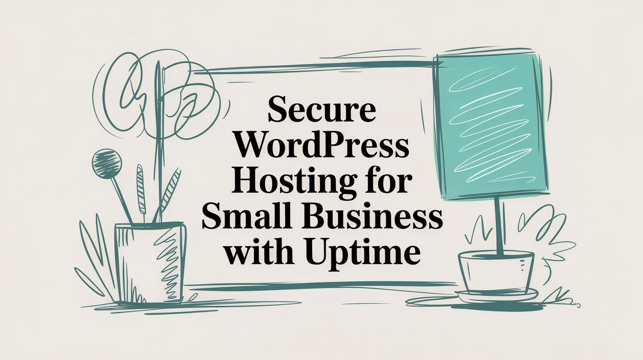Secure WordPress Hosting for Small Business with UpTime