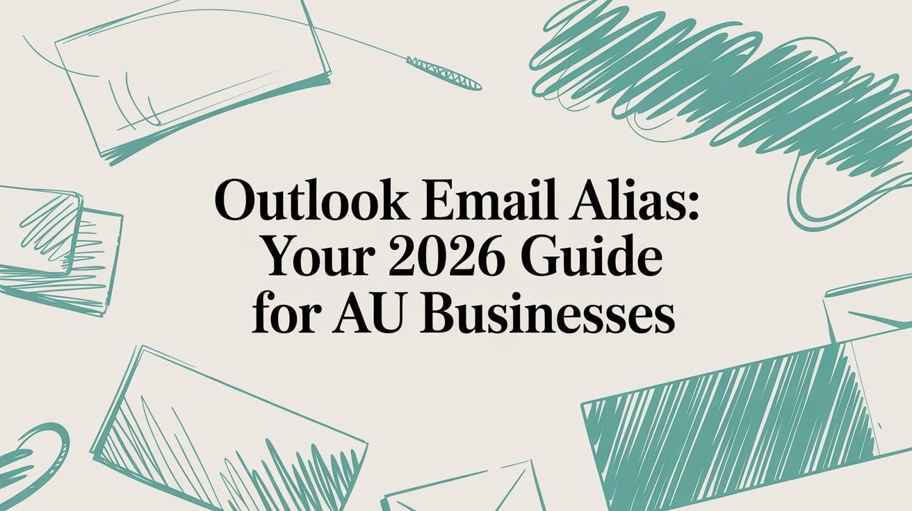 Outlook Email Alias: Your 2026 Guide for AU Businesses
