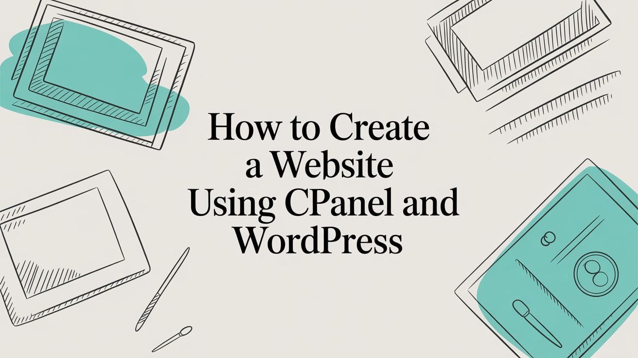 How to Create a Website Using cPanel and WordPress