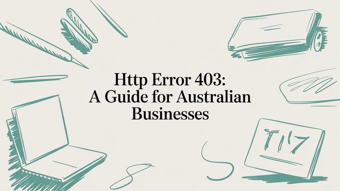 HTTP Error 403: A Guide for Australian Businesses