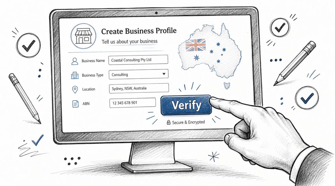 Google Local Business: Your Ultimate 2026 AU Guide 2 Creating and verifying your australian business profile