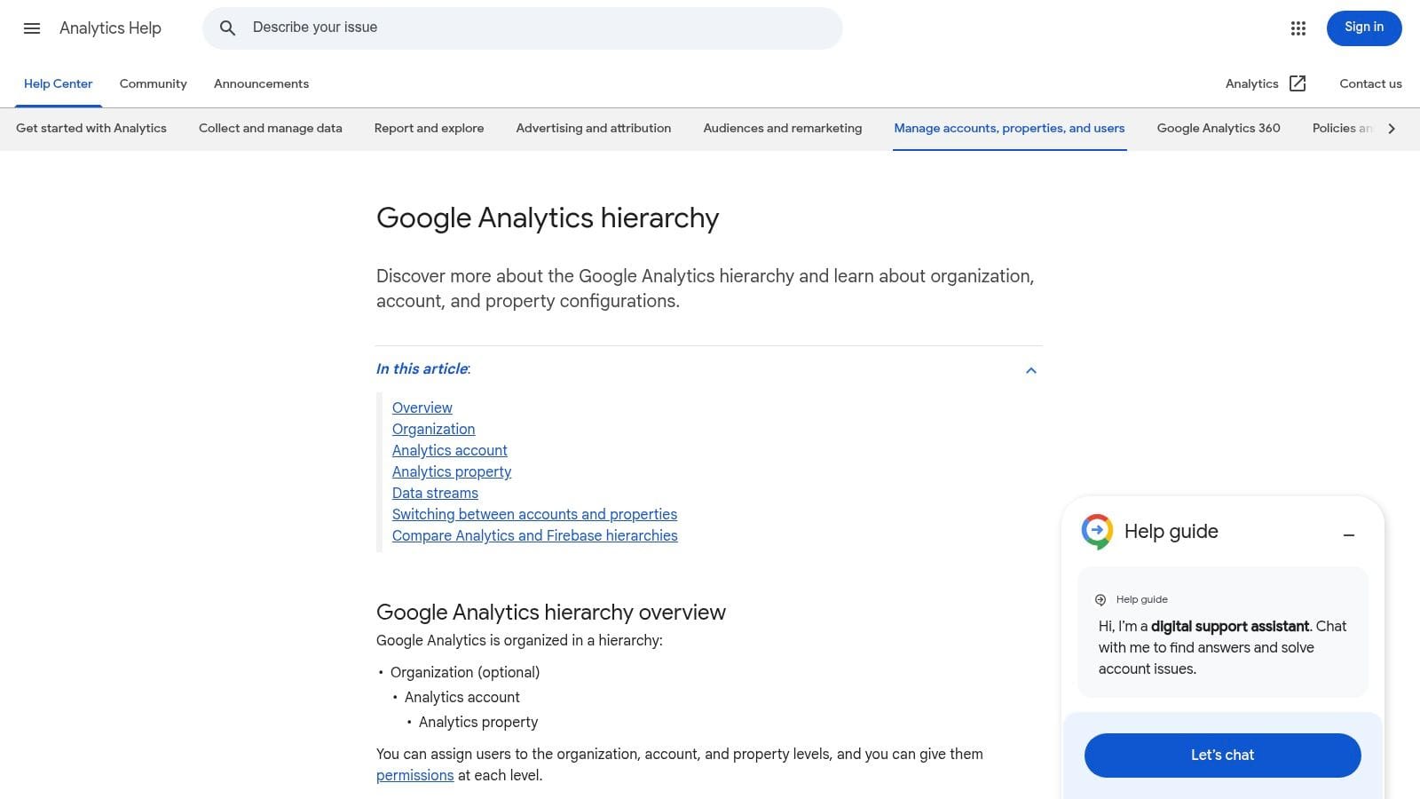Screenshot from https://support. Google. Com/analytics/answer/9303323? Hl=en