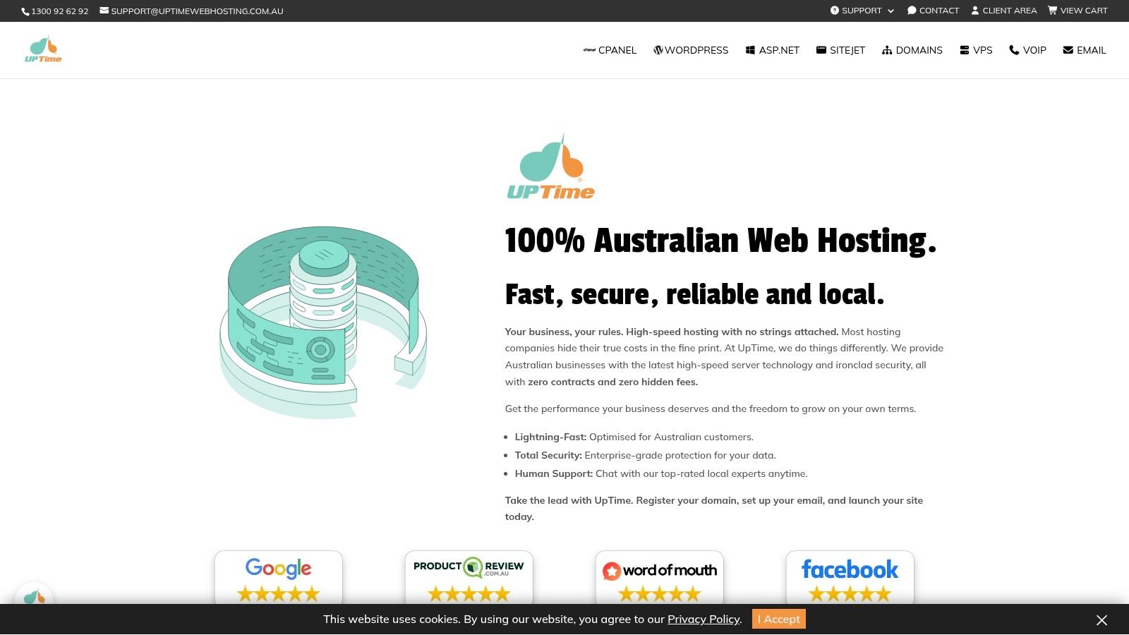 How to Improve Website Speed: Australian Guide 2026 5 Screenshot from https://uptimewebhosting. Com. Au