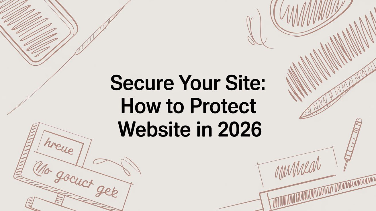 Secure Your Site: How to Protect Website in 2026