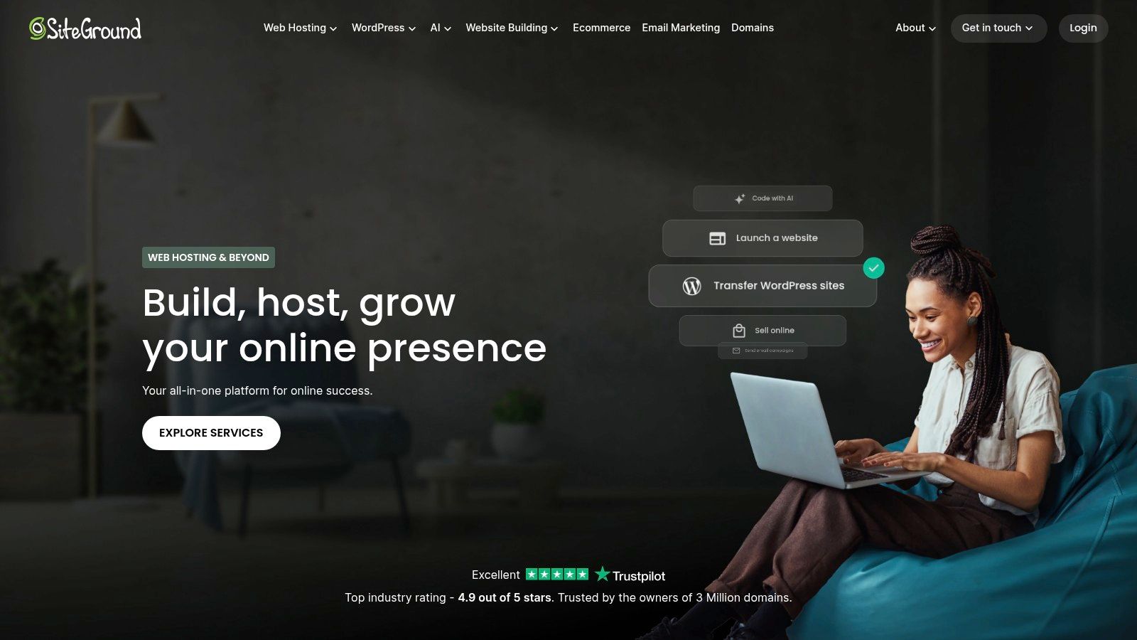 7 Fastest Web Hosting Australia Providers Tested for 2026 10 Siteground (au)