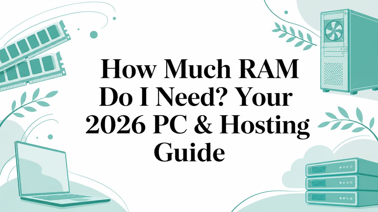 How Much RAM Do I Need? Your 2026 PC & Hosting Guide