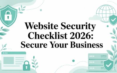 Website Security Checklist 2026: Secure Your Business website-security-checklist-security-infographic