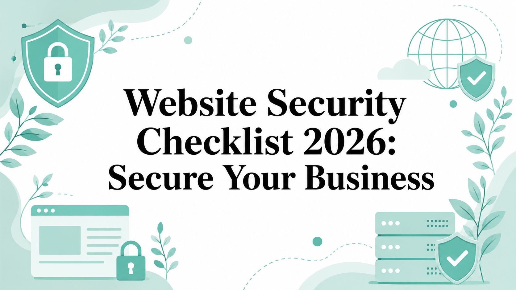 Website Security Checklist 2026: Secure Your Business
