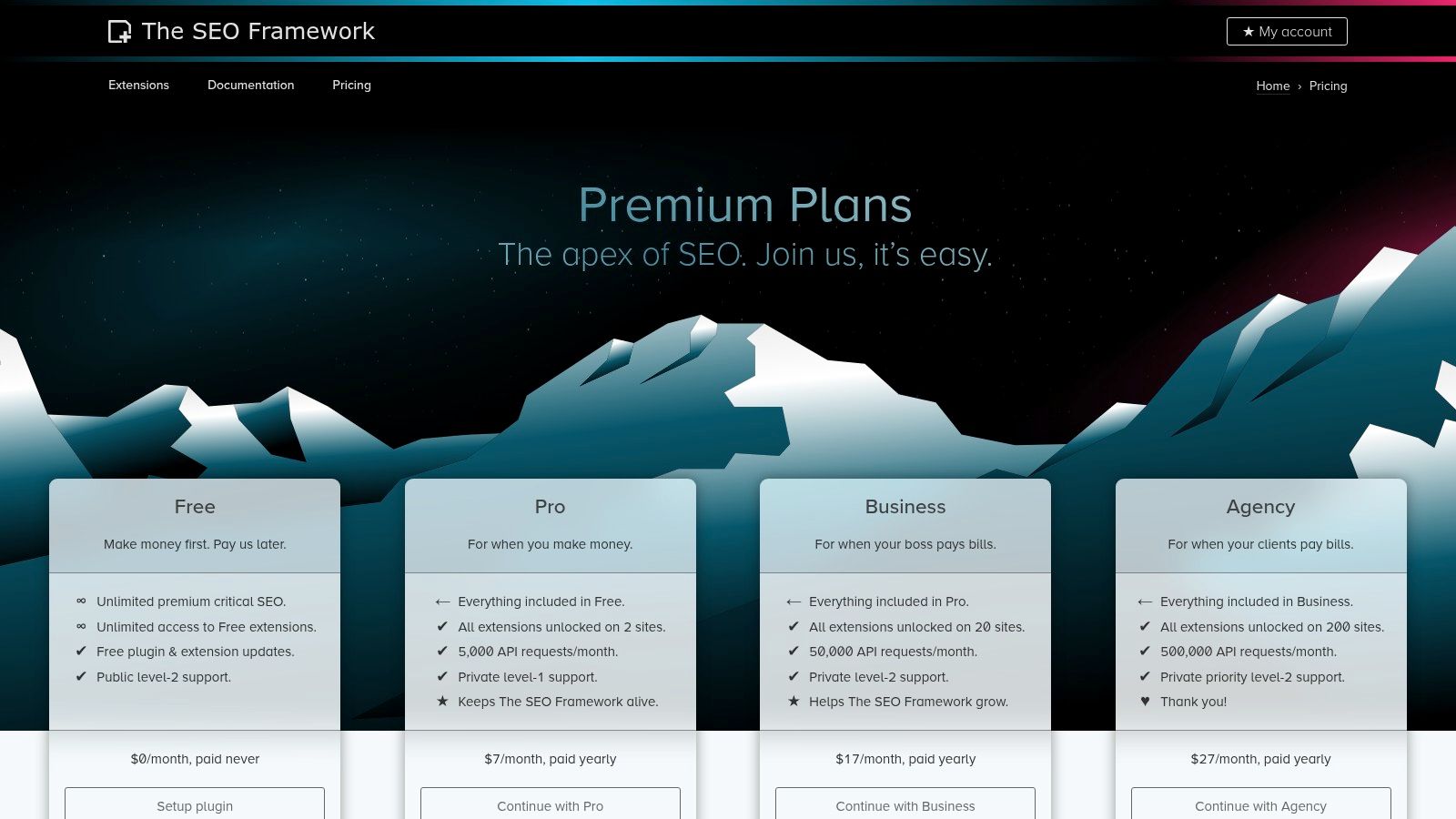 The seo framework