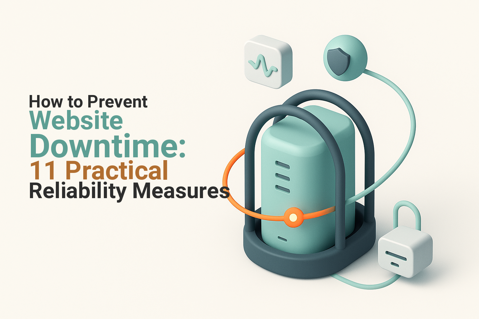 Australian business owner reviewing website uptime controls and recovery paths