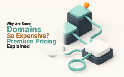 Why Are Some Domains So Expensive? Premium Pricing Explained Three paths show standard, registry-premium and aftermarket domain pricing.