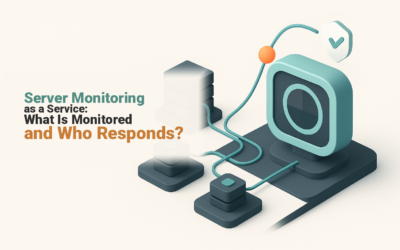 Server monitoring signals moving from infrastructure to alerts, response and reporting