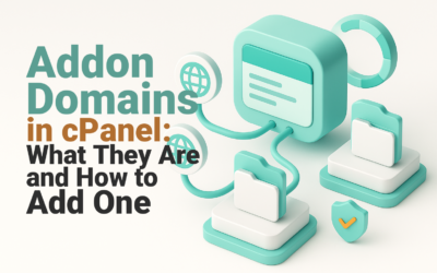 Addon Domains in cPanel: What They Are and How to Add One Two domain names connected to one cPanel account with separate website folders