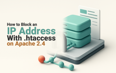 How to Block an IP Address With .htaccess on Apache 2.4 Apache server access gate blocking one network source beside a configuration file