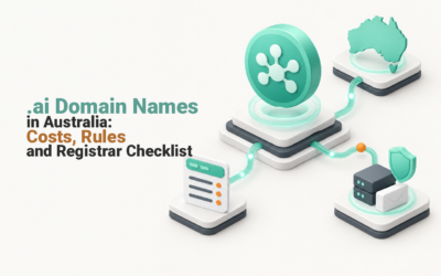 .ai Domain Names in Australia: Costs, Rules and Registrar Checklist Abstract .ai domain token connected to Australian hosting, security and email services
