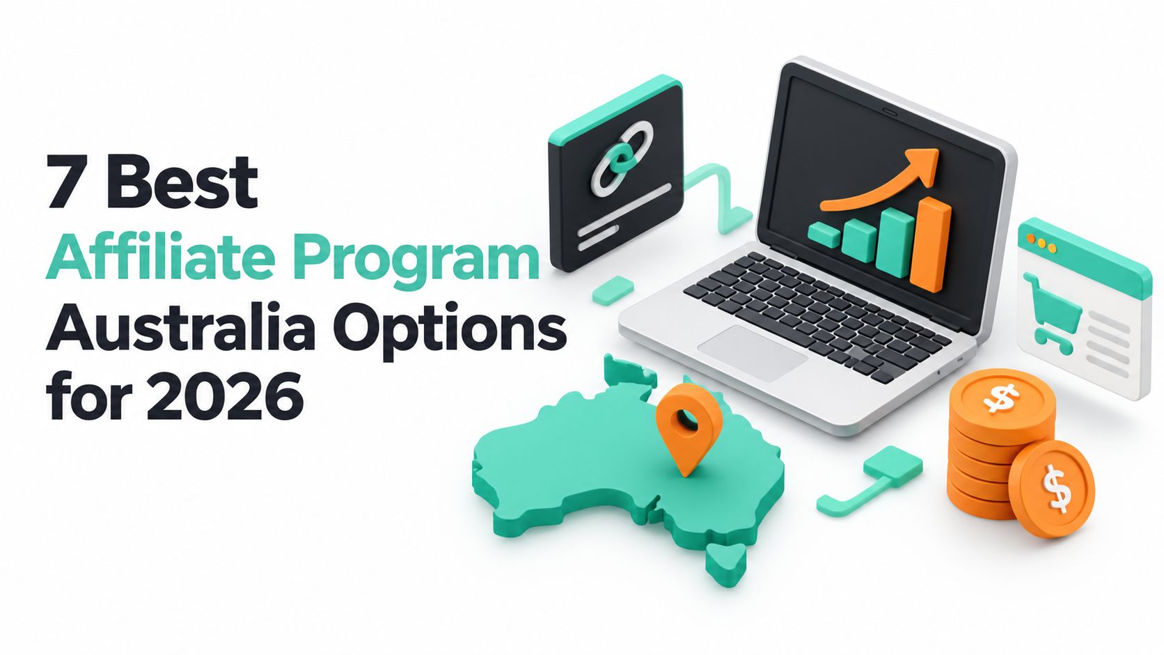 Affiliate program australia marketing icons