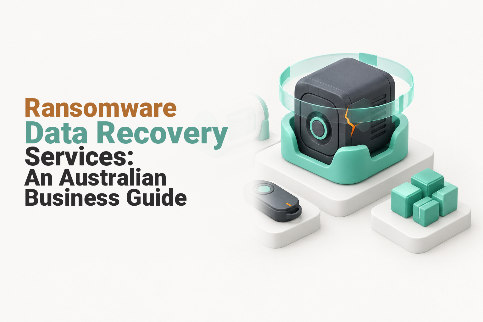 Clean backup vault restoring business systems while an infected server remains isolated