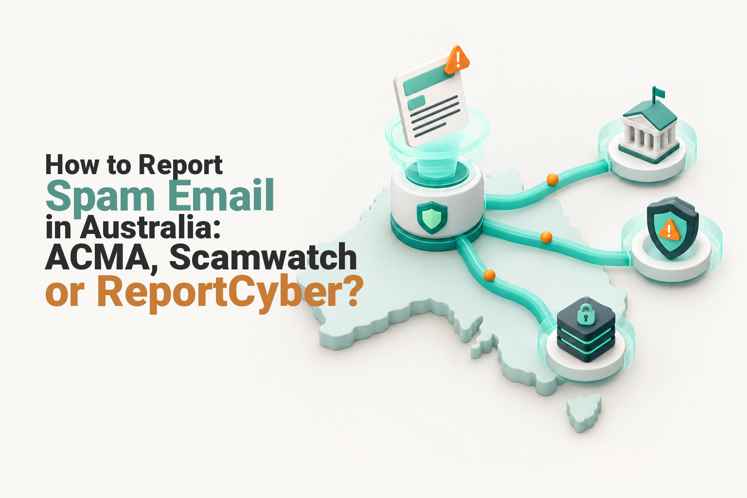 Fast Australian Website Hosting Services 15 Suspicious email branching to australian spam, scam and cybercrime reporting channels