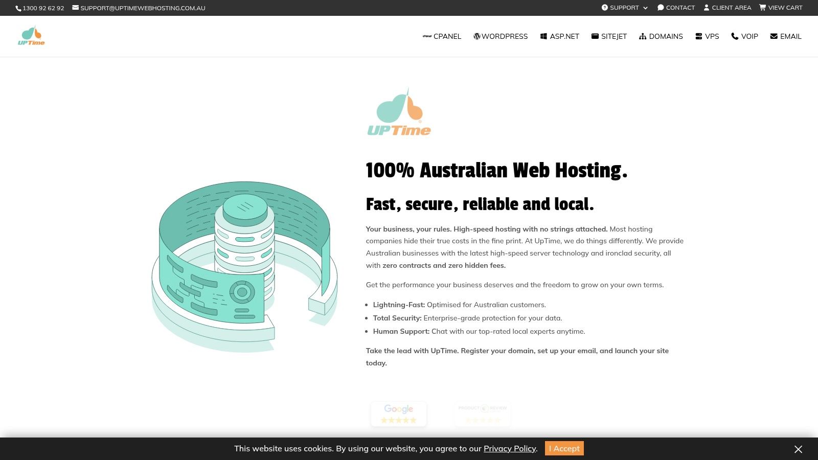 How to Test Website Performance the Australian Way 7 Screenshot from https://uptimewebhosting. Com. Au